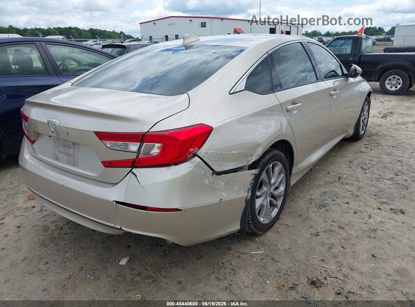 1HGCV1F14JA008944 2018 HONDA ACCORD Beige Հետևի աջ