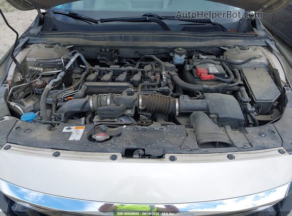 1HGCV1F14JA008944 2018 HONDA ACCORD Beige Հետևի տեսք
