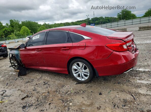 1HGCV1F14JA091758 2018 HONDA ACCORD Brown Հետևի ձախ