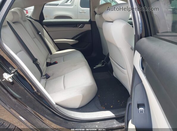 1HGCV1F14JA095700 2018 HONDA ACCORD Black Vista de la etiqueta del VIN