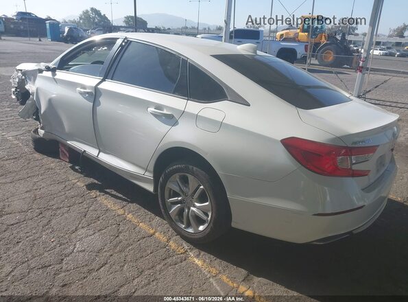 1HGCV1F14JA246504 2018 HONDA ACCORD Белый Задняя левая четверть