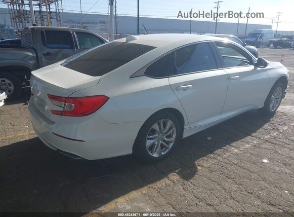 1HGCV1F14JA246504 2018 HONDA ACCORD Белый Задняя правая четверть