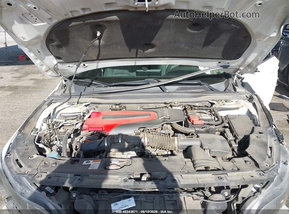 1HGCV1F14JA246504 2018 HONDA ACCORD Белый Вид сзади