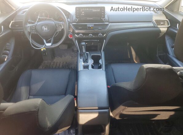 1HGCV1F14JA809342 2018 HONDA ACCORD White წინა პანელის ხედი