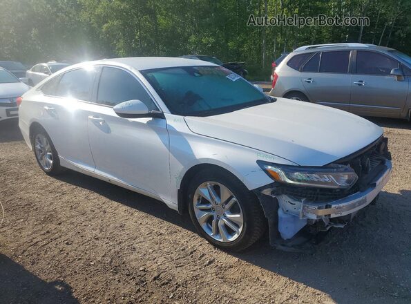 1HGCV1F14JA809342 2018 HONDA ACCORD White წინა მარჯვენა