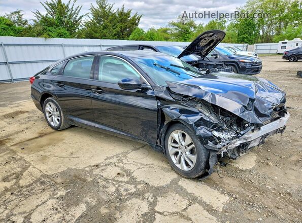 1HGCV1F14KA009920 2019 HONDA ACCORD Black წინა მარჯვენა