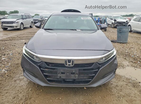 1HGCV1F14KA038804 2019 HONDA ACCORD Gray 