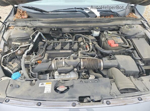 1HGCV1F14KA038804 2019 HONDA ACCORD Gray 