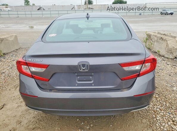 1HGCV1F14KA038804 2019 HONDA ACCORD Gray 