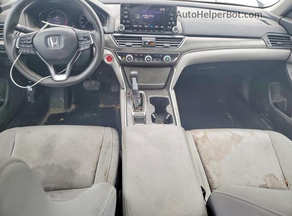 1HGCV1F14KA038804 2019 HONDA ACCORD Gray 