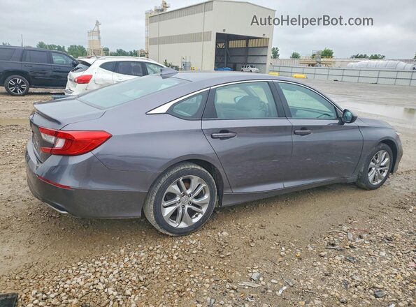 1HGCV1F14KA038804 2019 HONDA ACCORD Gray 