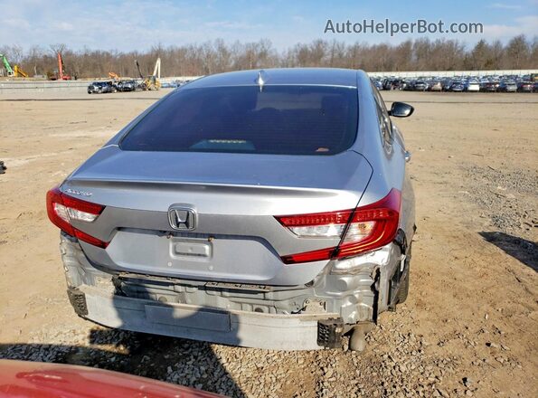 1HGCV1F14KA043436 2019 HONDA ACCORD Серебряный 