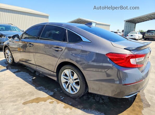 1HGCV1F14KA075450 2019 HONDA ACCORD Gray Tył lewy