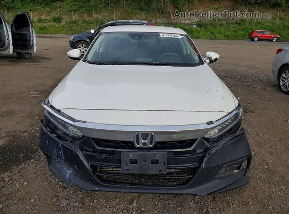 1HGCV1F14KA089655 2019 HONDA ACCORD Белый 