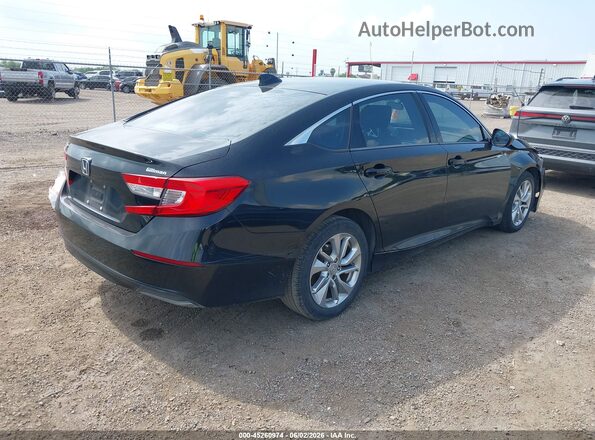 1HGCV1F14KA108740 2019 HONDA ACCORD Black Tył prawy