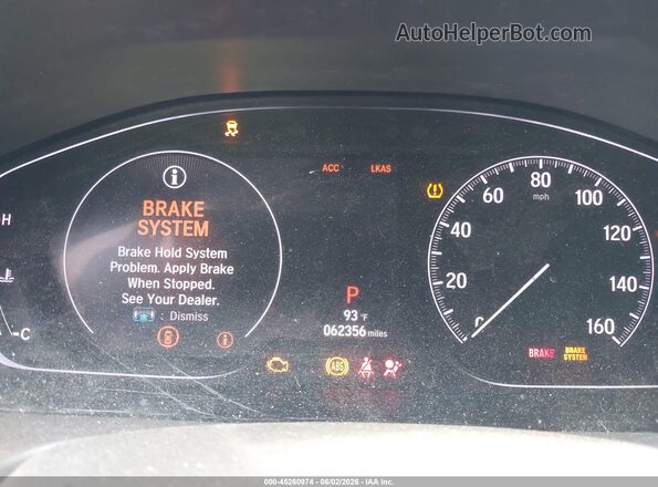 1HGCV1F14KA108740 2019 HONDA ACCORD Black Widok tylnych siedzeń