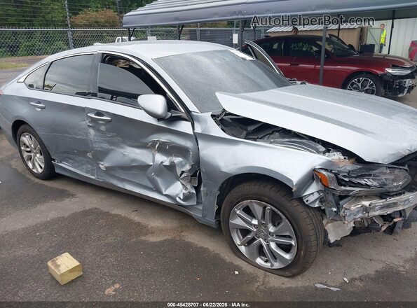 1HGCV1F14KA113131 2019 HONDA ACCORD Silver Դիմացի տեսք