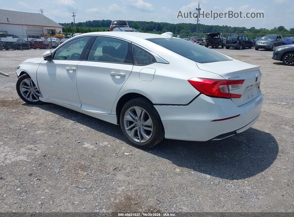 1HGCV1F14KA117468 2019 HONDA ACCORD White Задня ліва чверть
