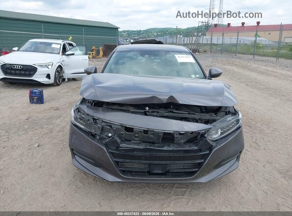 1HGCV1F14KA122721 2019 HONDA ACCORD Gray Widok wnętrza z tyłu