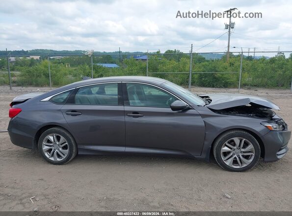 1HGCV1F14KA122721 2019 HONDA ACCORD Gray Widok wnętrza 360 stopni