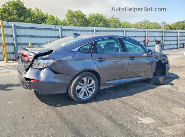 1HGCV1F14KA125831 2019 HONDA ACCORD Gray Tył prawy