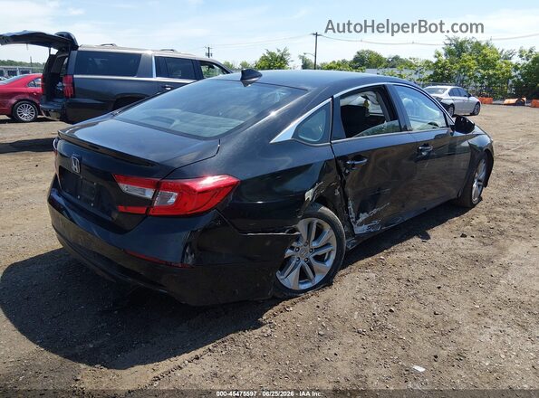 1HGCV1F14KA141169 2019 HONDA ACCORD Black უკანა მარჯვენა