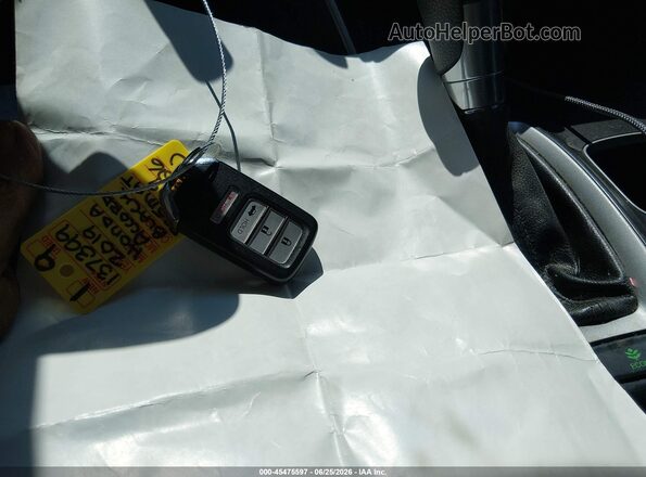 1HGCV1F14KA141169 2019 HONDA ACCORD Black წინა პანელის ხედი
