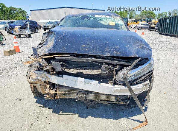 1HGCV1F14KA159722 2019 HONDA ACCORD Black Դիմացի տեսք