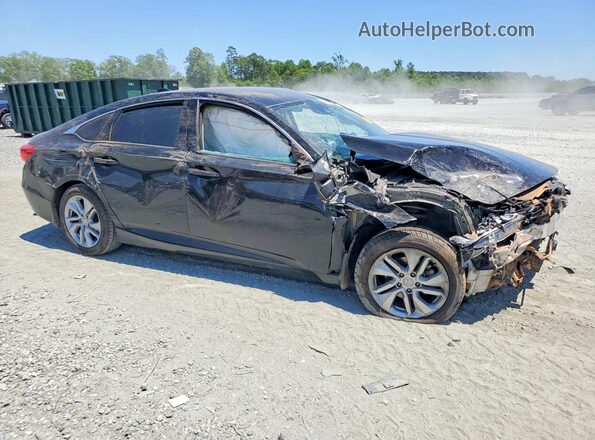 1HGCV1F14KA159722 2019 HONDA ACCORD Black Առջևի աջ