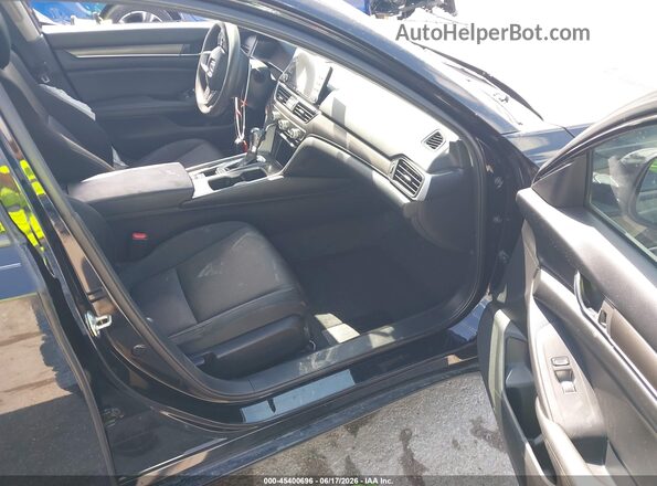 1HGCV1F14LA006033 2020 HONDA ACCORD Black Սալոնի դիմացի տեսք