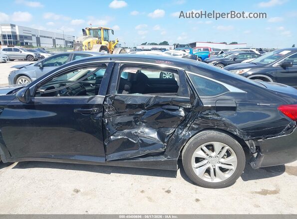 1HGCV1F14LA006033 2020 HONDA ACCORD Black Դիմացի տեսք