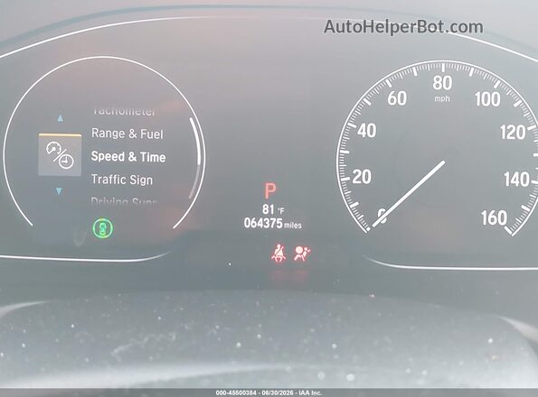1HGCV1F14LA135034 2020 HONDA ACCORD Черный 