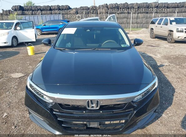 1HGCV1F14LA135034 2020 HONDA ACCORD Черный Вид щитка приборов