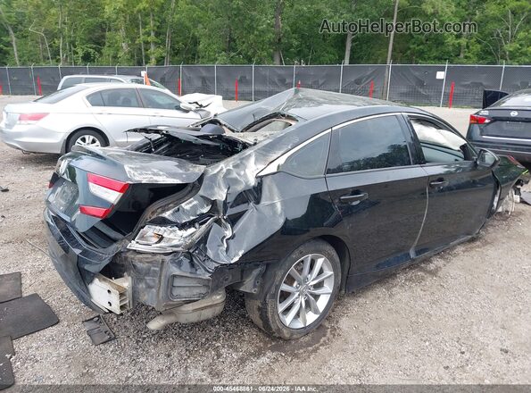 1HGCV1F14MA046579 2021 HONDA ACCORD Black Задня права чверть