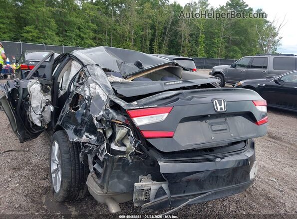 1HGCV1F14MA046579 2021 HONDA ACCORD Black Вид спереду