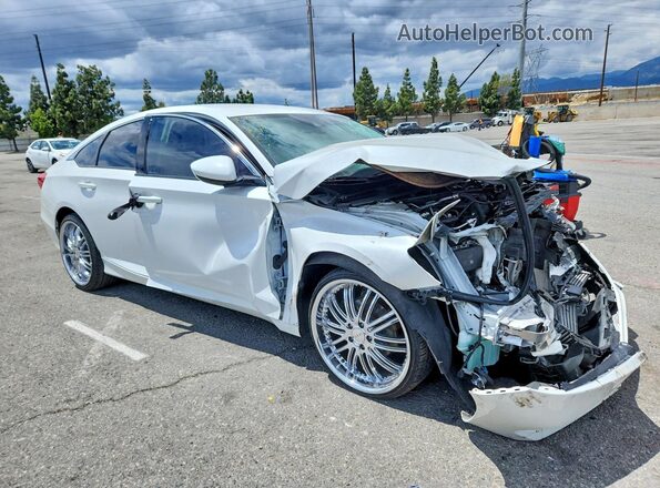 1HGCV1F14MA062555 2021 HONDA ACCORD White 