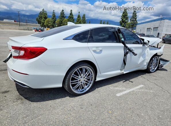 1HGCV1F14MA062555 2021 HONDA ACCORD White 