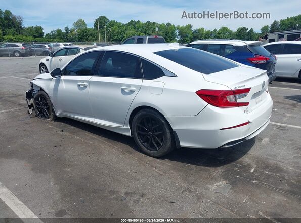 1HGCV1F14MA122415 2021 HONDA ACCORD White Tył lewy