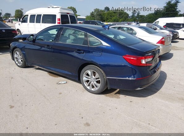 1HGCV1F15JA061264 2018 HONDA ACCORD Blue უკანა მარცხენა