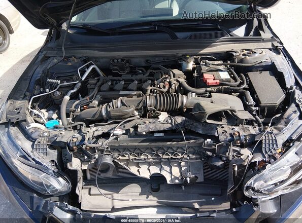 1HGCV1F15JA061264 2018 HONDA ACCORD Blue უკანა ხედი