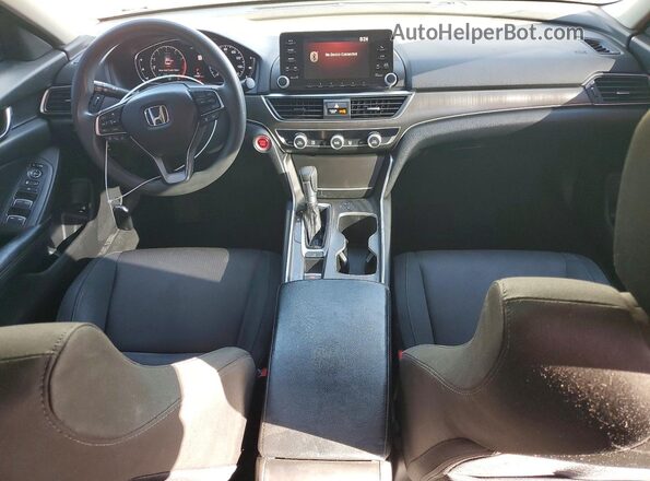 1HGCV1F15JA241120 2018 HONDA ACCORD White Առջևի վահանակի տեսք