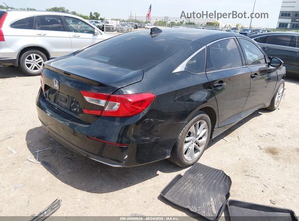 1HGCV1F15JA267622 2018 HONDA ACCORD Black Tył prawy