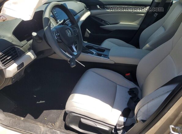 1HGCV1F15KA049150 2019 HONDA ACCORD Tan 