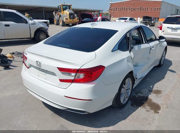 1HGCV1F15KA073349 2019 HONDA ACCORD Белый Задняя правая четверть
