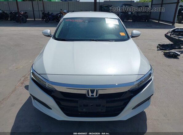 1HGCV1F15KA073349 2019 HONDA ACCORD Белый Вид щитка приборов