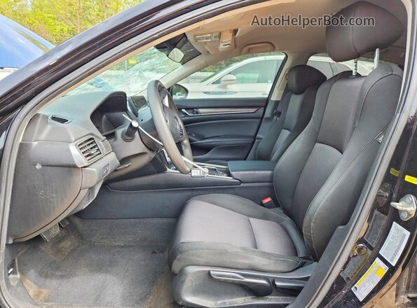 1HGCV1F15KA076526 2019 HONDA ACCORD Black 