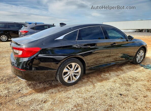 1HGCV1F15KA076526 2019 HONDA ACCORD Black 
