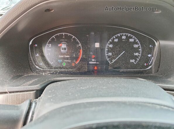 1HGCV1F15KA076526 2019 HONDA ACCORD Black 