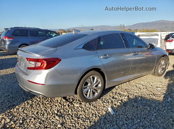 1HGCV1F15KA078678 2019 HONDA ACCORD Серебряный Задняя правая четверть