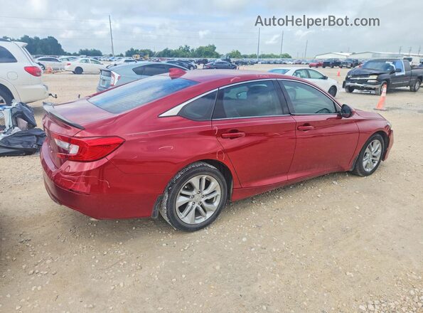1HGCV1F15KA114434 2019 HONDA ACCORD Red Rear right